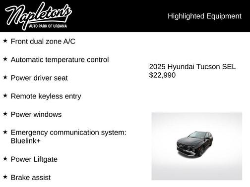 2025 Hyundai TUCSON SEL