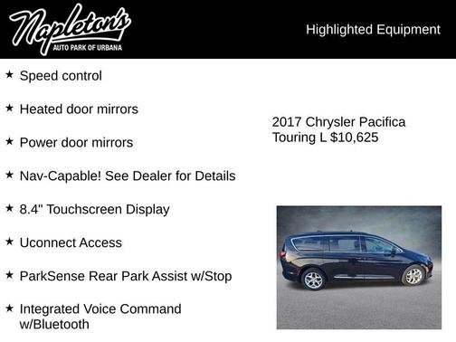 2017 Chrysler Pacifica Touring-L