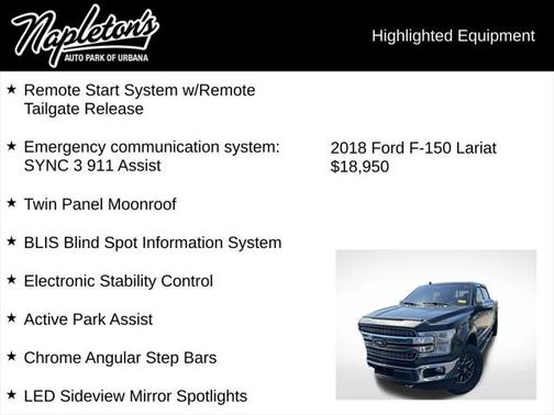 2018 Ford F-150 Lariat