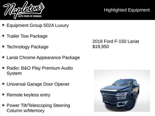 2018 Ford F-150 Lariat
