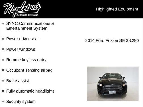 2014 Ford Fusion SE