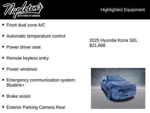 2025 Hyundai KONA SEL