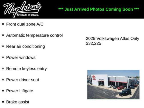 2025 Volkswagen Atlas 2.0T SE w/Technology 4MOTION