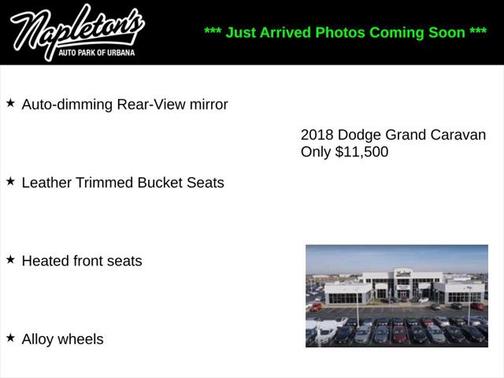 2018 Dodge Grand Caravan GT