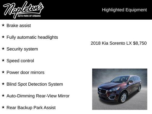 2018 Kia Sorento LX
