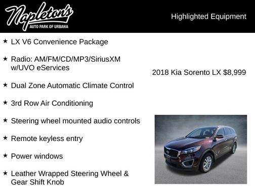 2018 Kia Sorento LX