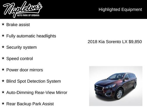 2018 Kia Sorento LX