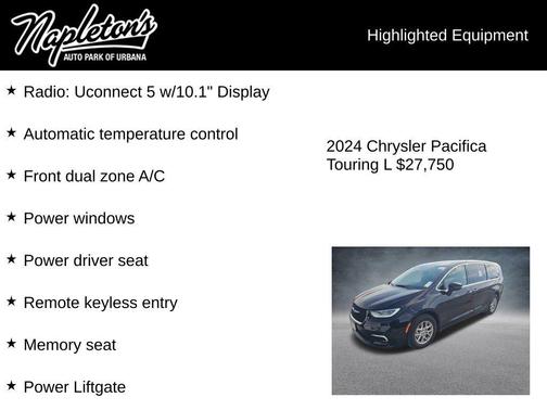 2024 Chrysler Pacifica Touring L