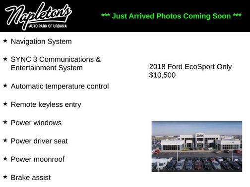 2018 Ford EcoSport Titanium