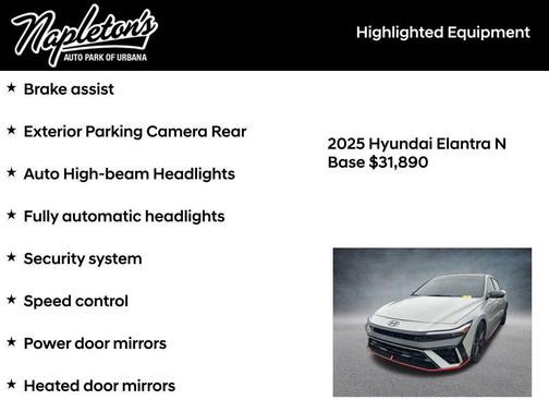 2025 Hyundai ELANTRA N Base