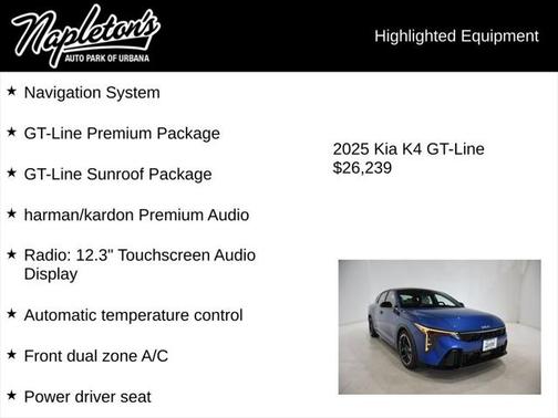 2025 Kia K4 GT-Line