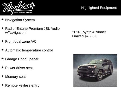 2016 Toyota 4Runner Limited