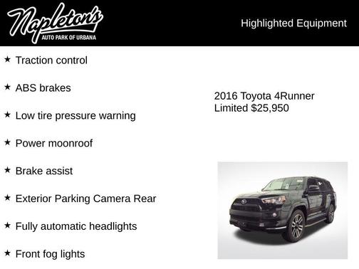 2016 Toyota 4Runner Limited