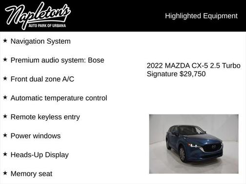 2022 Mazda CX-5 Signature
