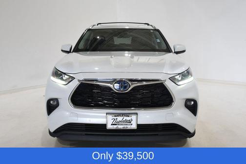 Wind Chill Pearl 2023 Toyota Highlander Hybrid Limited