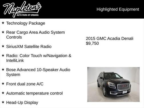 2015 GMC Acadia Denali