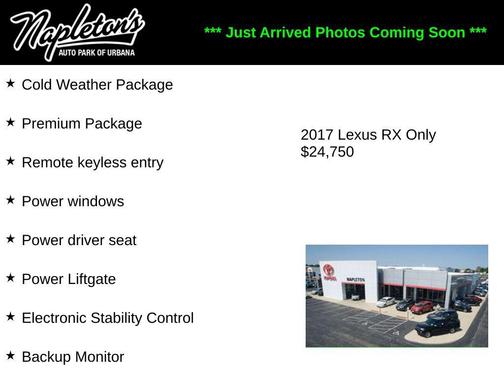 2017 Lexus RX 350 Premium