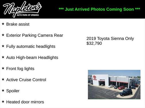 2019 Toyota Sienna XLE Premium