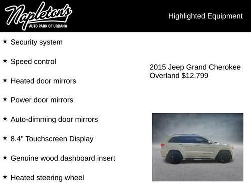 2015 Jeep Grand Cherokee Overland