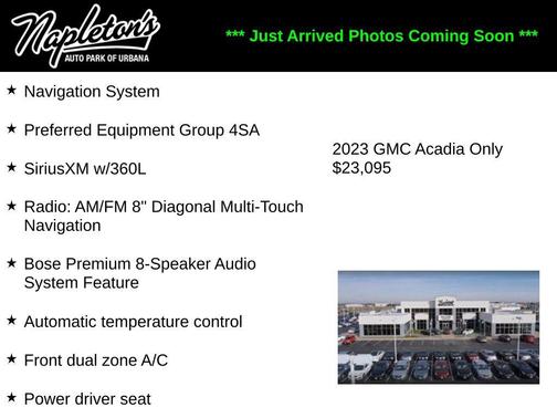 2023 GMC Acadia FWD SLT