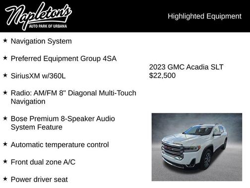 2023 GMC Acadia FWD SLT