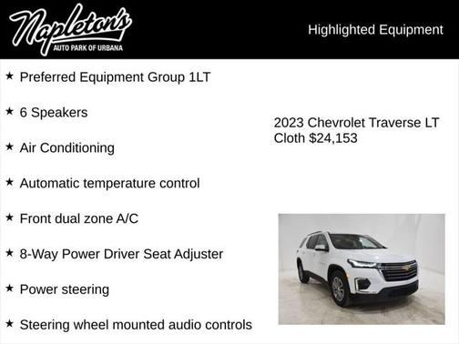 2023 Chevrolet Traverse LT Cloth