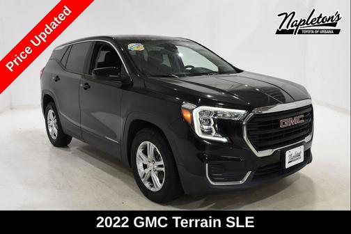 Ebony Twilight Metallic 2022 GMC Terrain SLE