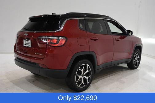 Red Hot Pearlcoat 2025 Jeep Compass Limited