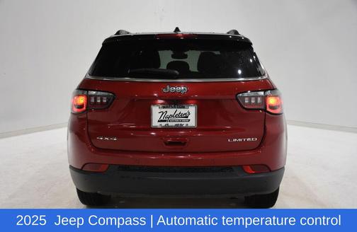 Red Hot Pearlcoat 2025 Jeep Compass Limited