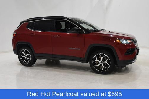 Red Hot Pearlcoat 2025 Jeep Compass Limited