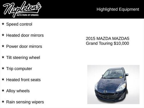 2015 Mazda Mazda5 Grand Touring