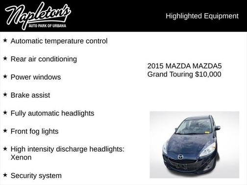 2015 Mazda Mazda5 Grand Touring