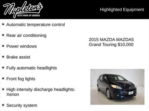 2015 Mazda Mazda5 Grand Touring