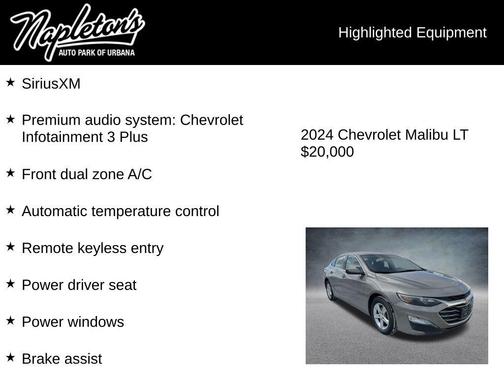 2024 Chevrolet Malibu FWD 1LT