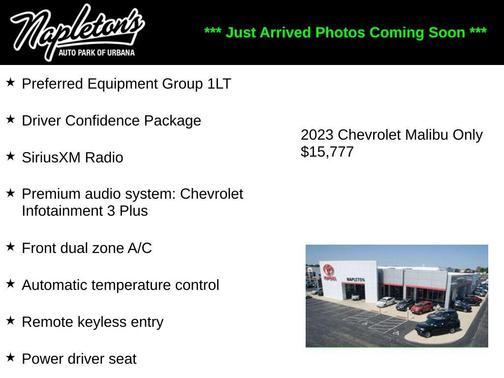 Mineral Gray Metallic 2023 Chevrolet Malibu FWD 1LT