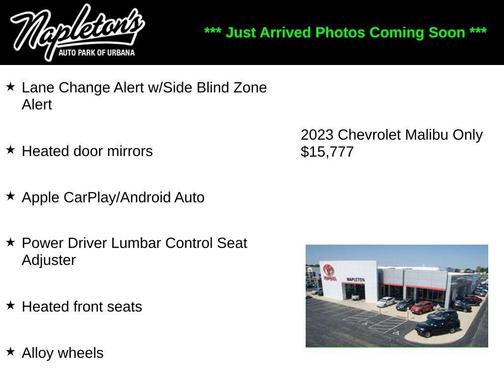 Mineral Gray Metallic 2023 Chevrolet Malibu FWD 1LT