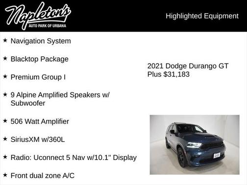 2021 Dodge Durango GT Plus