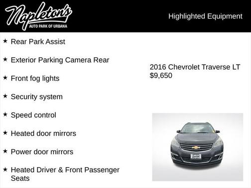 2016 Chevrolet Traverse 1LT