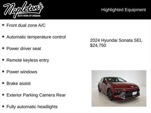 2024 Hyundai SONATA SEL