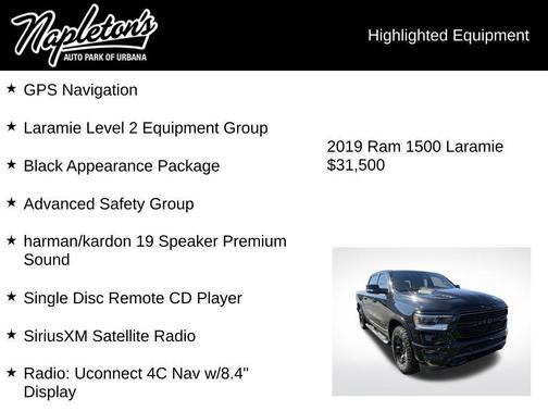 2019 RAM 1500 Laramie