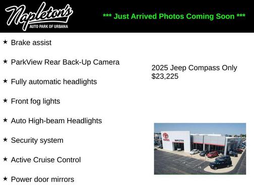 Bright White Clearcoat 2025 Jeep Compass Limited