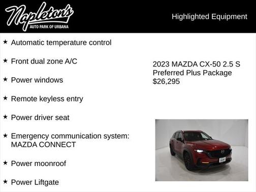 2023 Mazda CX-50 2.5 S Preferred Plus