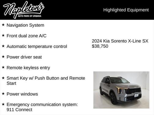 2024 Kia Sorento SX