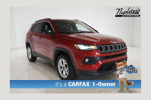 Red Hot Pearlcoat 2025 Jeep Compass Latitude
