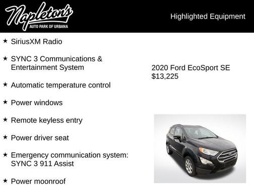 2020 Ford EcoSport SE