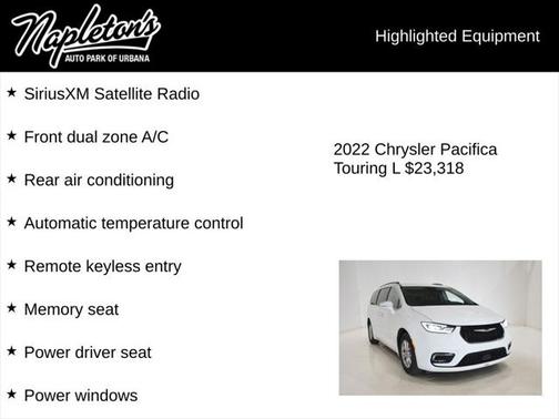 2022 Chrysler Pacifica Touring L