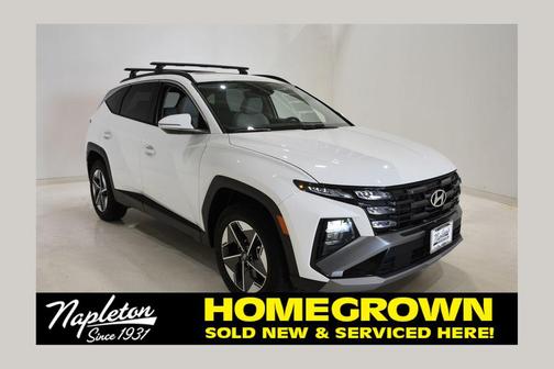 Serenity White Pearl 2025 Hyundai TUCSON SEL Convenience