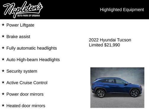 2022 Hyundai TUCSON Limited