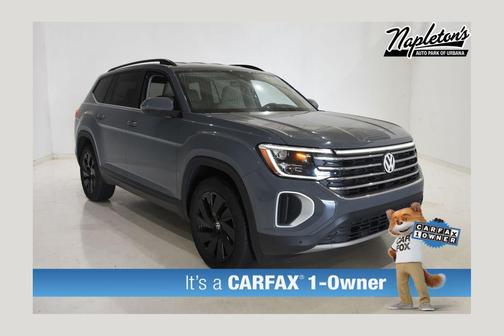 Pure Gray 2025 Volkswagen Atlas 2.0T SE w/Technology