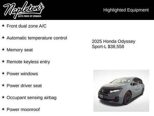 2025 Honda Odyssey Sport-L